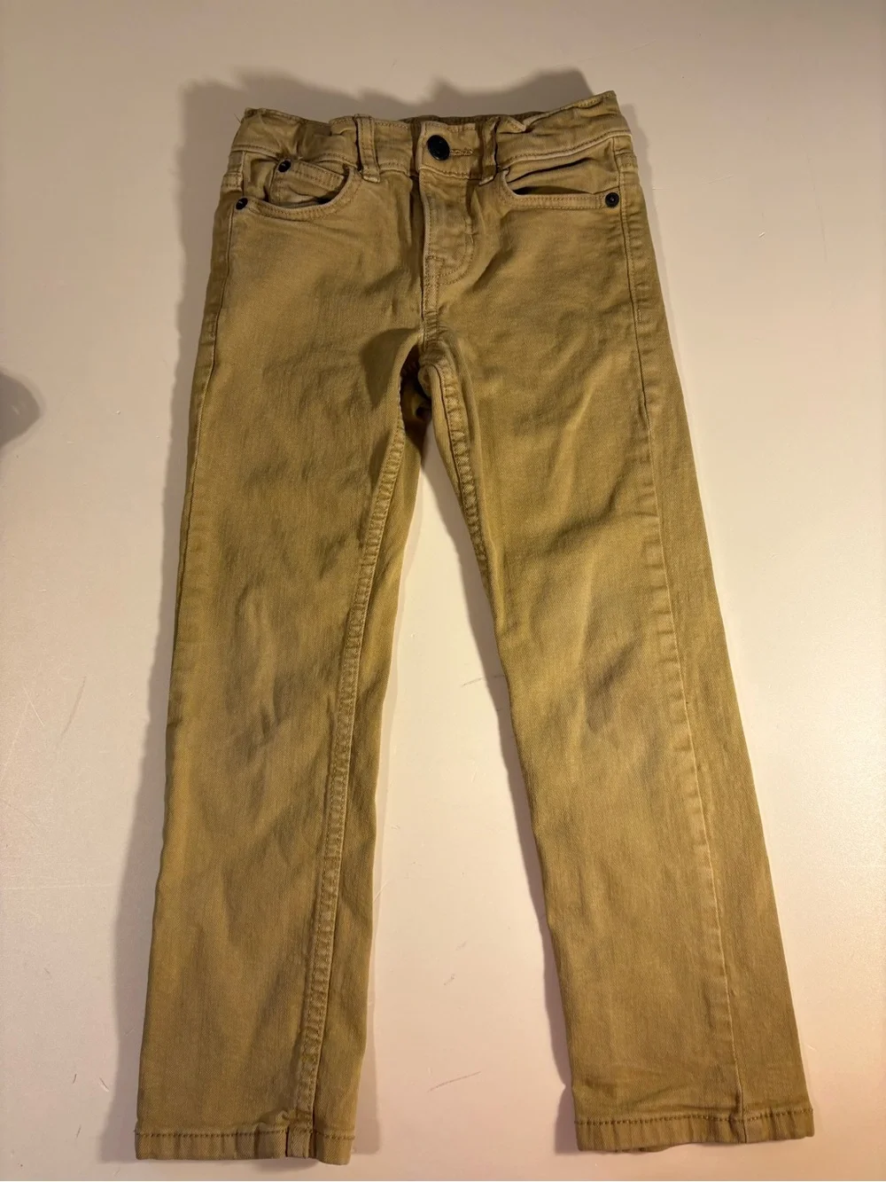 Arizona kids tan jeans size 6 regular